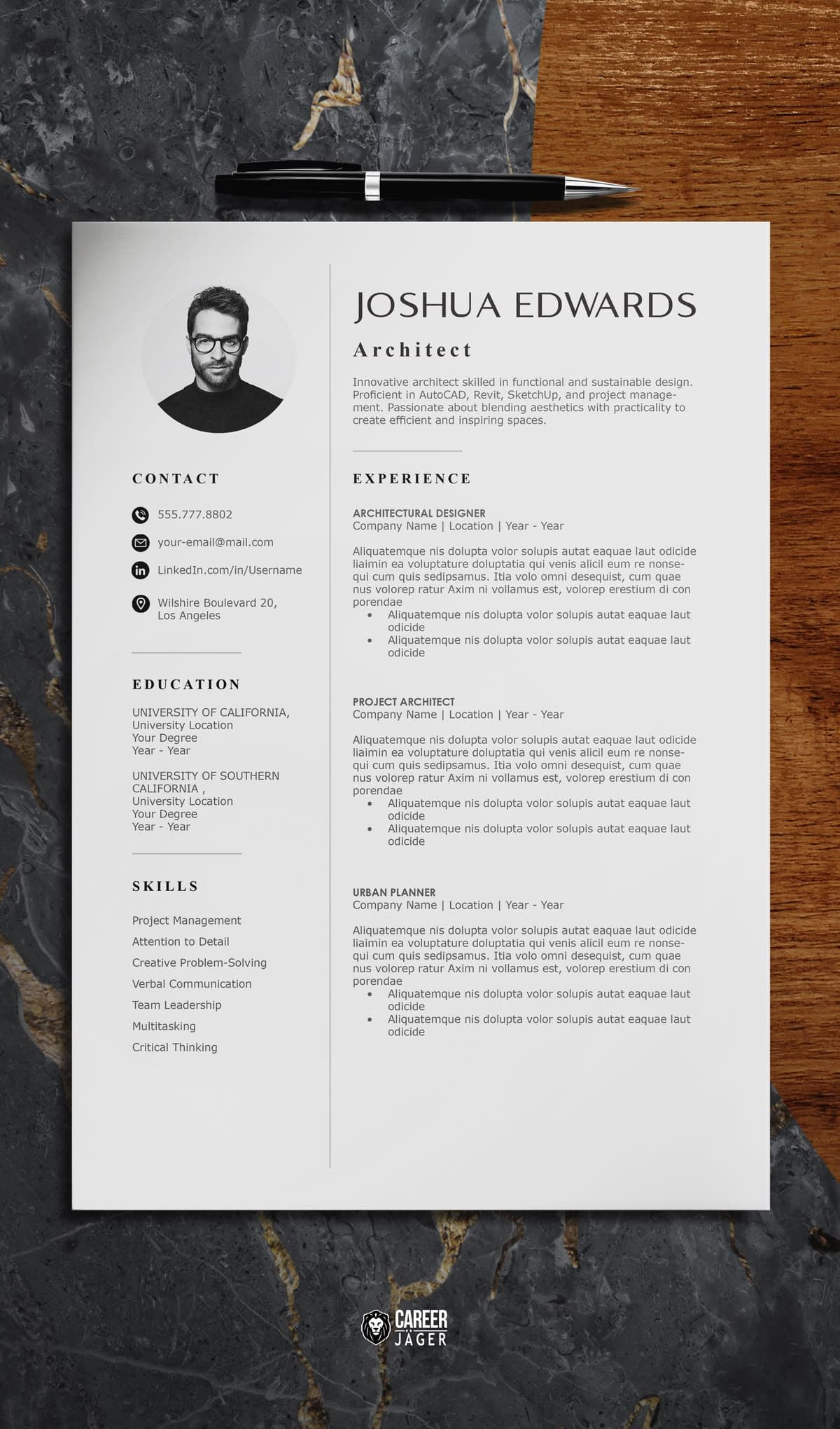Sample CV