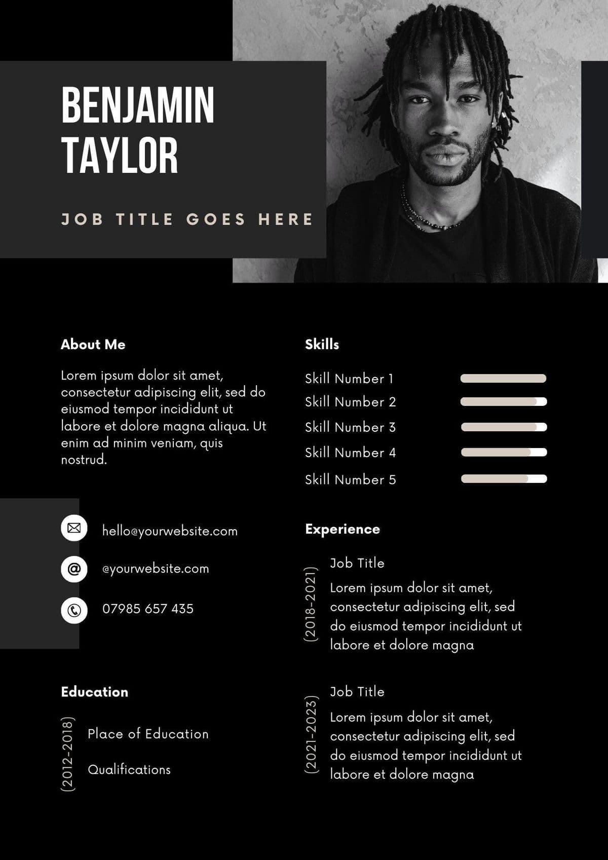 Sample CV